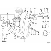 BMW Hose - Genuine BMW 11721704087