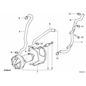 BMW Air Hose - Genuine BMW 11721742341