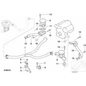 BMW Bracket - Genuine BMW 11727507837