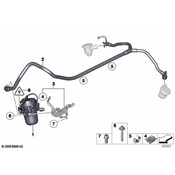 BMW Pressure Hose Assy - Genuine BMW 11727577820