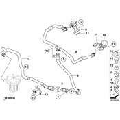 BMW Pressure Hose Assy - Genuine BMW 11727835410