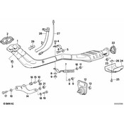 BMW Bow (59mm) - Genuine BMW 11761277911