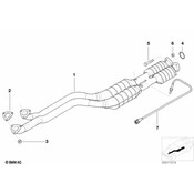 BMW Oxygen Sensor - Genuine BMW 11781406981