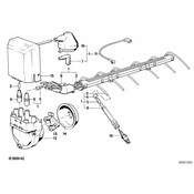 BMW Spark Plug Wire Set - Genuine BMW 12121710664