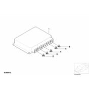 BMW Engine Control Module - Genuine BMW 12147566306