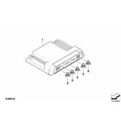 BMW Engine Control Module - Genuine BMW 12147586910