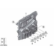BMW Basic Control Unit Dme Mevd172 - Genuine BMW 12147620419