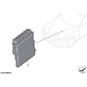 BMW Basic Cotrol Unit Dme  - Genuine BMW 12148740343
