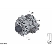 BMW Starter Motor Generator and Alternator - Genuine BMW 12317622372