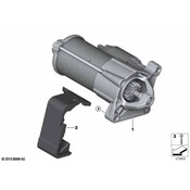 BMW Starter Motor - Genuine BMW 12417649090
