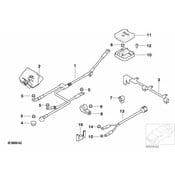 BMW Cable Alternator-Starter-Base B+ - Genuine BMW 12421407786