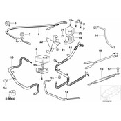 BMW Battery Cable (Plus Pole) - Genuine BMW 12421436897