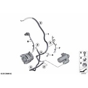 BMW Cable Alternator-Starter-Base B+ - Genuine BMW 12427611319