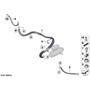 BMW Cable Alternator to Starter Base B+ - Genuine BMW 12427857551