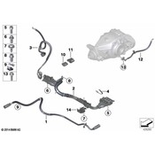 BMW Suppression Band, Rear Axle Differential - Genuine BMW 12428604274