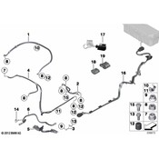 BMW High-Voltage Cable Set Gearbox - Genuine BMW 12437640139