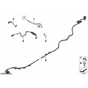 BMW High-Voltage Cable Eme- El. A-C Compr. - Genuine BMW 12517600436