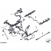 BMW Engine Wiring Harness Engine Module - Genuine BMW 12517606513
