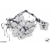 BMW Engine Wiring Harness Engine Module - Genuine BMW 12517608381