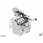 BMW Engine Wiring Harness Dde - Genuine BMW 12518510901