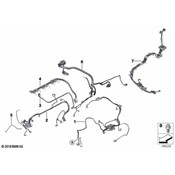 BMW Wrng.HarnessMotorSensorsystemModule 1 - Genuine BMW 12518605136