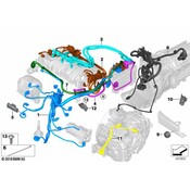 BMW Engine Wiring Harness - Genuine BMW 12518631660