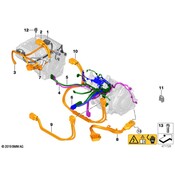 BMW Wiring Harness, Engine Reme - Genuine BMW 12518653789