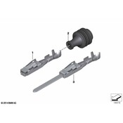 BMW Jack Mlk 1.2 (035 mm-Ag) - Genuine BMW 12527564537