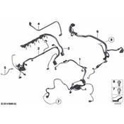 BMW Wiring Harness Engine Grbx. Module - Genuine BMW 12537602825