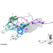 BMW Transmission Wiring Harness - Genuine BMW 12537856779