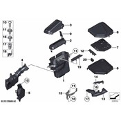 BMW Hold-Down Element Grommet - Genuine BMW 12907555191