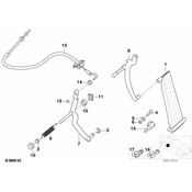 BMW Tandem Clamp (D=12mm-7mm) - Genuine BMW 13311717075