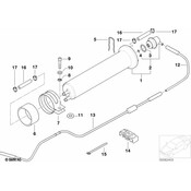 BMW Vacuum Pipe - Genuine BMW 13321437012