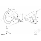 BMW Bracket Fuel Strainer (D=55mm) - Genuine BMW 13327832624
