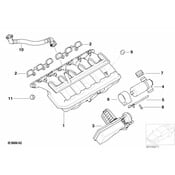 BMW Fuel Injection Idle Air Control Valve - Genuine BMW 13417515365