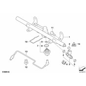 Mini Cooper Injection Tube - Genuine Mini 13511521389