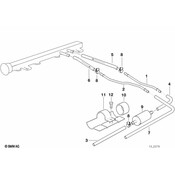 BMW Fuel Feed Line - Genuine BMW 13531739994