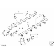 BMW Double Holder - Genuine BMW 13537515345