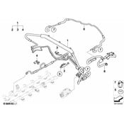 BMW Tubing Support - Genuine BMW 13537524174