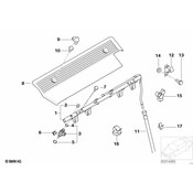 BMW Fuel Rail - Genuine BMW 13537541452