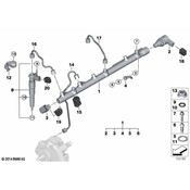 BMW Pressure Accumulator - Genuine BMW 13537805727