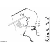 BMW Fuel Return Line - Genuine BMW 13537823400