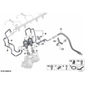 BMW High Pressure Fuel Line - Genuine BMW 13537848562