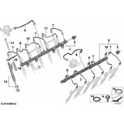 BMW Fuel Injector - Genuine BMW 13538623431