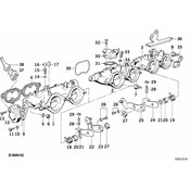 BMW Gasket Asbestos Free - Genuine BMW 13541315081