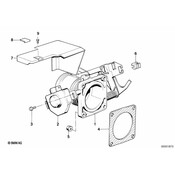 BMW Throttle Housing Assy Eh (Aegs) - Genuine BMW 13541726612