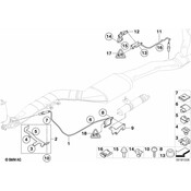 BMW Bracket F.Sensor - Genuine BMW 13627810905