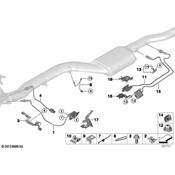 BMW Diesel Exhaust Particulate Sensor - Genuine BMW 13628582024