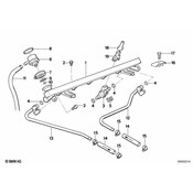 BMW Fuel Injector - Genuine BMW 13641317446