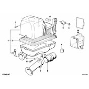 BMW Intake Silencer - Genuine BMW 13711312331
